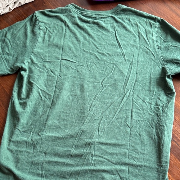 Nike Forest Green Tee with White Logo - large - Picture 5 of 5